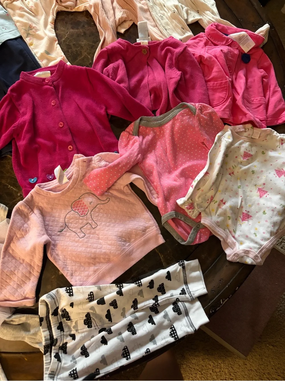 Baby girl spring clothes bundle